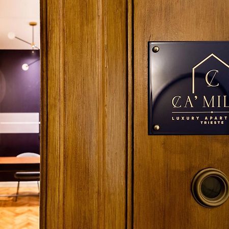 Ca'Milla Luxury Apartments Трієст Екстер'єр фото